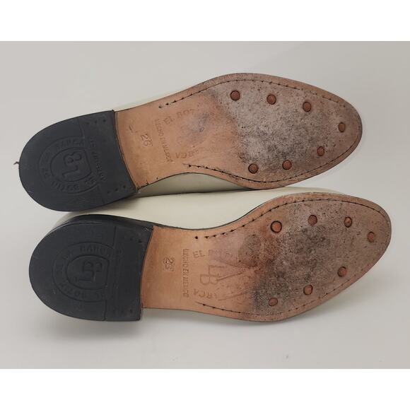 La Barca Boots leather women's 9 cream western ankle Coastal cowgirl western - Picture 8 of 10